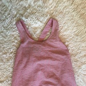 NWOT seersucker tank top
